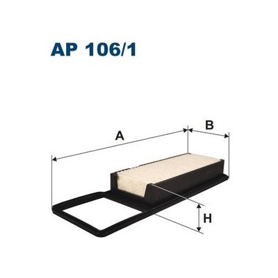 Vzduchový filtr Filtron AP106/1 – Hledejceny.cz