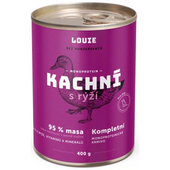 Louie kachní s rýží 400 g