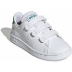 adidas Dětské boty na suchý zip Advantage bílé – Hledejceny.cz