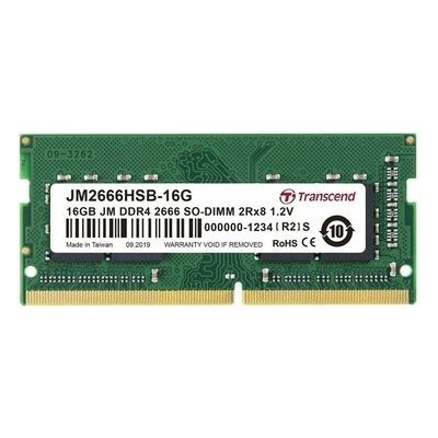 Transcend JetRam DDR4 16GB 2666MHz CL19 (1x16GB) JM2666HSB-16G – Hledejceny.cz