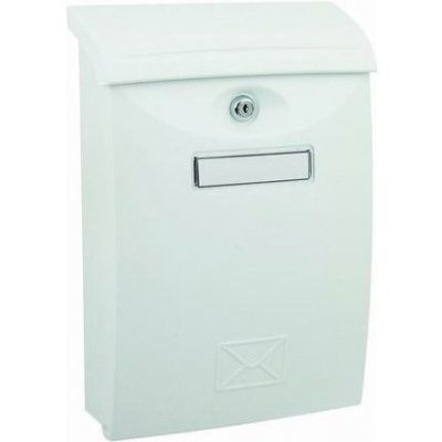MP kování Poštovní schránka AS Barva: Bílá, Rozměr: 340 x 240 x 90mm, Materiál: plast – Zboží Mobilmania