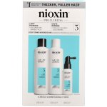 Nioxin System 3 Cleanser šampon 150 ml + System 3 Cleanser šampon 150 ml + System 3 Scalp Revitaliser kondicionér 50 ml System 3 Scalp Treatment Pro jemné a chemicky neošetřené vlasy dárková sada – Zboží Dáma