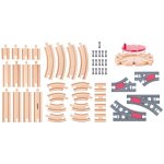 Set kolejí s točnou, 50ks – Zboží Dáma