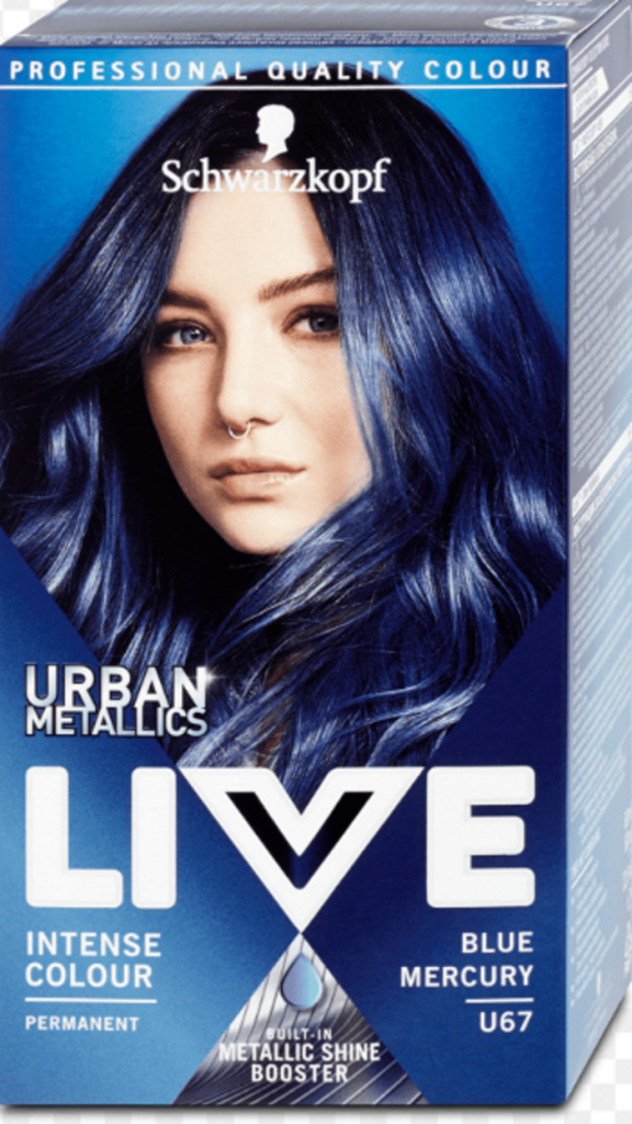 Schwarzkopf Live Urban Metallics barva na vlasy U67 Blue Mercury od 128 Kč  - Heureka.cz