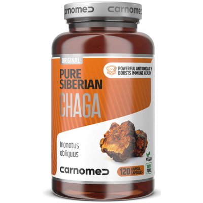 Carnomed Pure Siberian CHAGA 500 mg 120 kapslí – Hledejceny.cz