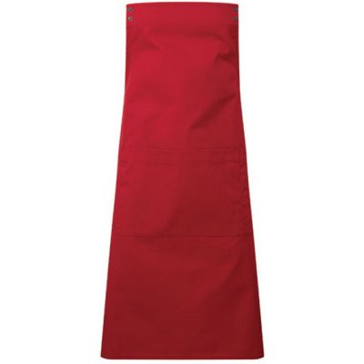 Premier Workwear Gastro zástěra tělo PR190 Red Pantone 201C 70x86cm – Hledejceny.cz