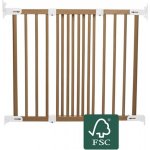 BabyDan Flexi Fit NEW zábrana dřevo Buk/stříbrná 69-106 cm – Sleviste.cz