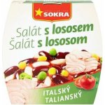 Sokra Italský salát s lososem 220 g – Zboží Dáma