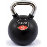 TRINFIT Kettlebell kov guma s chrom madlem 40 kg – Zboží Mobilmania