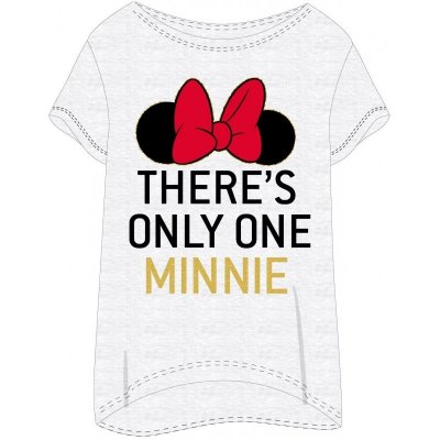 E plus M Minnie dámské tričko na spaní There's only one šedé