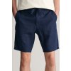 Pánské kraťasy a šortky GANT RELAXED LINEN DS shorts modrá