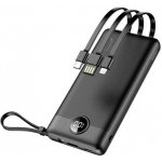 VEGER C10 10000mAh (Micro + Typ C + Lightning 8-pin) černá – Zboží Mobilmania