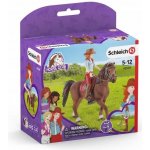 Schleich 42539 Hannah s pohyblivými klouby na koni – Sleviste.cz