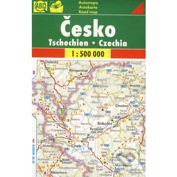 Česko 1:500 000 cestujeme bez brýlí SC