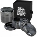 Black Leaf drtička deep engraving 4 dílná šedá 62 x 58 mm – Zbozi.Blesk.cz