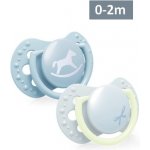 Lovi silikon dynamické dudlíky Baby Shower Boy modrá – Zboží Dáma