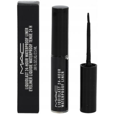 MAC oční linky Liquidlast Liner Point Black 2,5 ml – Zboží Mobilmania