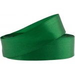 Stuha saténová 25mm/32m dark green (tmavě zelená) – Zboží Mobilmania