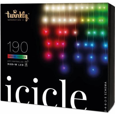 Twinkly Strings 250 LED RGB+W 20 m – Hledejceny.cz