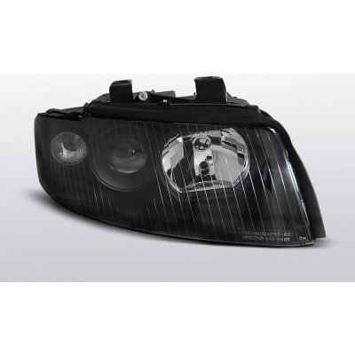 TUNING-TEC, Přední světla, AUDI A4 B6, 2000-2004, ČERNÁ | Zboží Auto