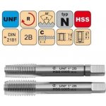 NÁSTROJE CZ Závitník sadový UNF 1"-12 I+III SADA 2B HSS DIN 2181 - 0305 - CZZ0305-UNF-1"-12-SD-2B – Hledejceny.cz