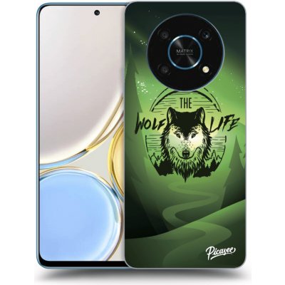 Pouzdro Picasee silikonové Honor Magic 4 Lite 5G - Wolf life černé