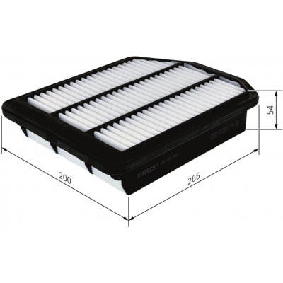 Vzduchový filtr BOSCH F 026 400 522 (F026400522) – Hledejceny.cz