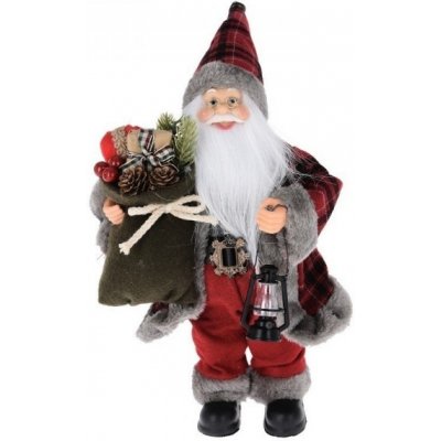 Sezónkovo Santa Claus v červeném kabátě 37 cm – Zbozi.Blesk.cz