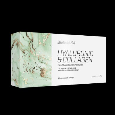 BioTechUSA Hyaluronic & Collagen 120 kapslí – Hledejceny.cz