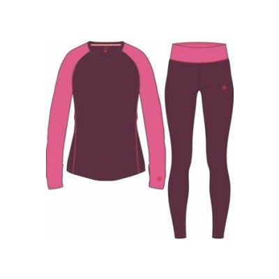 Kari Traa Kaia dámský vlněný set Wine – Zboží Dáma