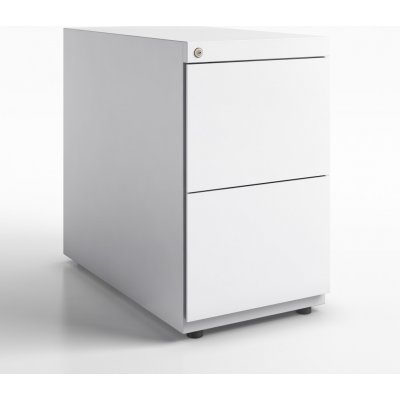 Bisley přístavný NWA73G7FF bílá Chalk ab9 RAL 9010 strukturovaný lak – Zboží Dáma