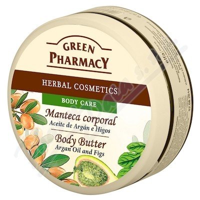 Green Pharmacy Body Care Argan Oil & Figs tělové máslo 200 ml – Zbozi.Blesk.cz