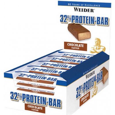 Weider 32% proteinová tyčinka 24 x 60g – Zboží Mobilmania