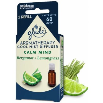 Glade Aromatherapy Cool Mist Diffuser Calm Mind náplň 17,4 ml – Hledejceny.cz