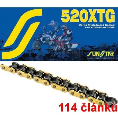 Sunstar Řetěz 520XTG 114 | Zboží Auto