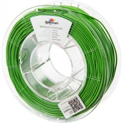Spectrum S-Flex 85A, 1,75mm, 500g, 80516, lime green – Sleviste.cz