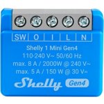 Shelly 1 Mini Gen4 – Zbozi.Blesk.cz
