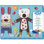 Djeco Výtvarná sada První koláž kočička a medvídek – Zboží Dáma Djeco Výtvarná sada První koláž kočička a medvídek – Zboží Dáma