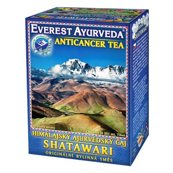 Everest Ayurveda SHATAWARI himalájský bylinný čaj při onkologické léčbě 100 g