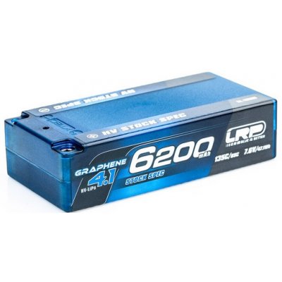 LRP Electronic HV Stock Spec Shorty GRAPHENE-4.1 6200mAh Hardcase Akku 7.6V LiPo 135C/65C – Sleviste.cz