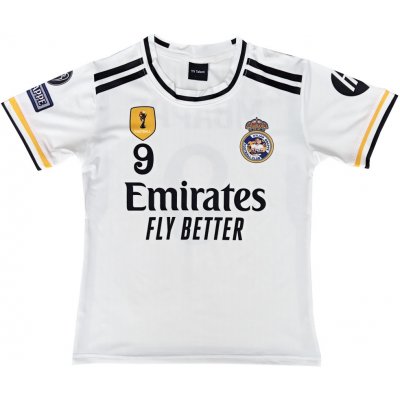 Numberoplus dětský fotbalový dres tričko Real Madrid CF Kylian Mbappé – Sleviste.cz