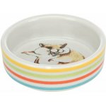 Trixie Keramická miska s motivem křečka 80 ml 8 cm – Zboží Dáma
