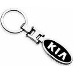 Přívěsek na klíče Mjakes oboustranná černá pro vozy KIA – Hledejceny.cz