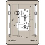 M.A.T. WC 72/80 mm P/L bílý zinek – Sleviste.cz