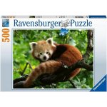 RAVENSBURGER Panda červená 500 dílků – Zboží Dáma