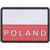 Vlajka 3D nášivka Polská vlajka, GFC