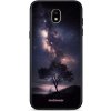 Pouzdro a kryt na mobilní telefon Pouzdro Mobiwear Glossy Samsung Galaxy J3 2017 - G005G Strom s galaxií