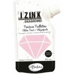 Aladine Diamantová barva Izink DiamonD 80 ml rose pastel, pastelová růžová – HobbyKompas.cz