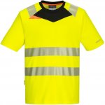 Portwest Tričko DX413 Hi-Vis S/S krátký rukáv reflexní Žlutá/černá S – Sleviste.cz