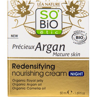 So´Bio Precieux Argan Krém noční zralá pleť 50 ml – Zbozi.Blesk.cz